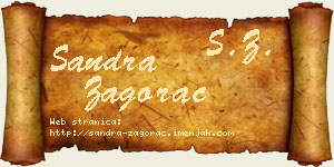 Sandra Zagorac vizit kartica